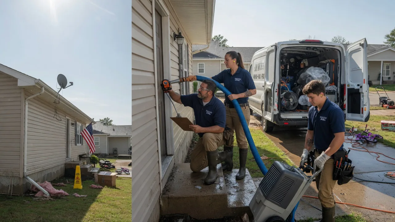 Ceiling Water Damage Restoration in Sedan, KS near me